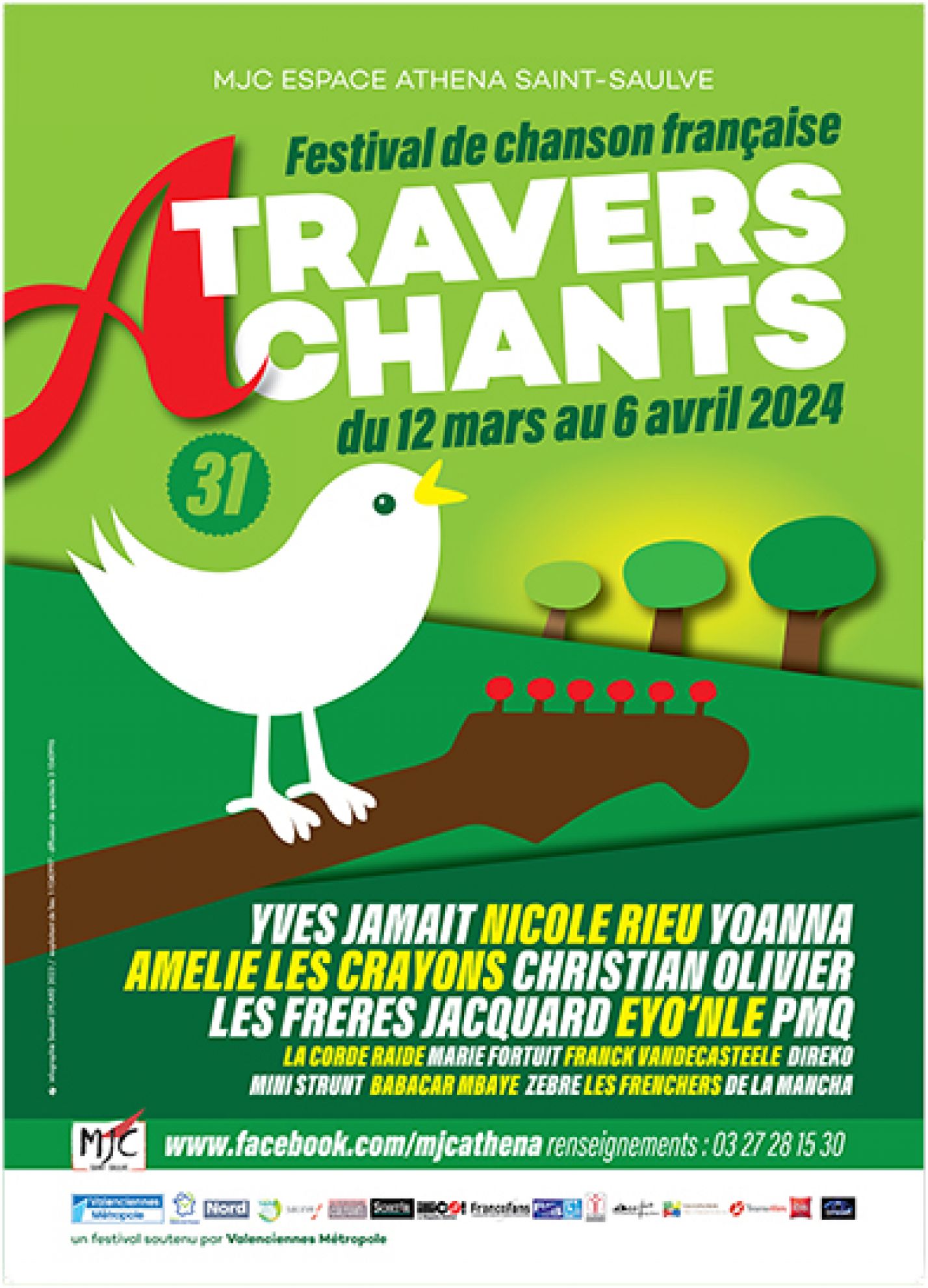 YVES JAMAIT + DIREKO (1ère Partie) - FESTIVAL A TRAVERS CHANTS 2024